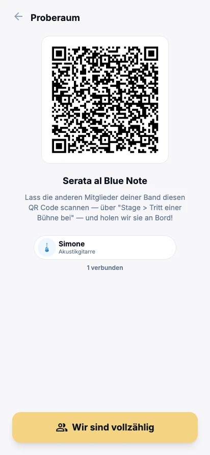 Hol deine Band dazu