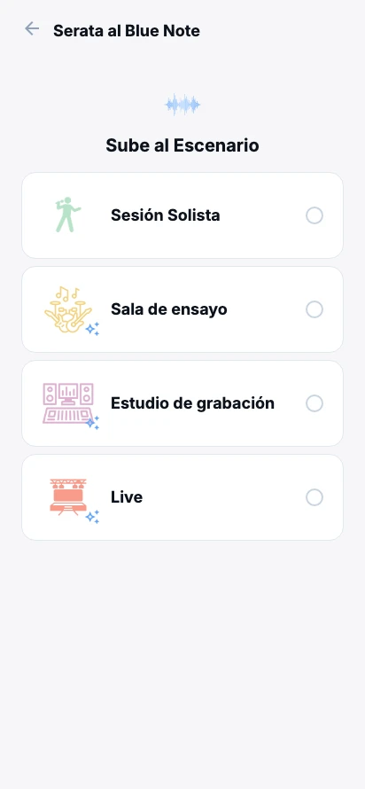 Elige tu escenario
