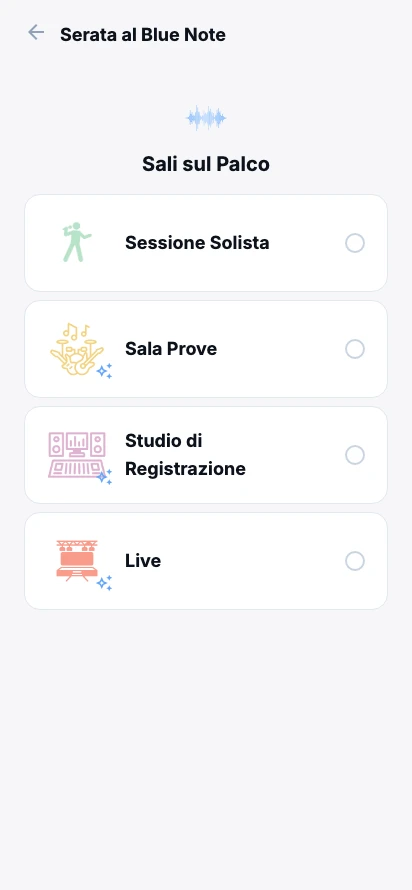 Scegli il tuo palco
